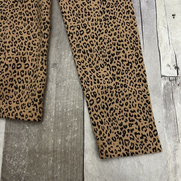 Gap Girls Brown Corduroy Skirt & Animal Print Ribbed Turtleneck Top Lot Size M - Picture 10 of 15